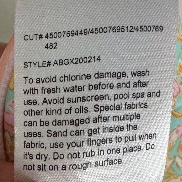 NEW Billabong Layered With Love Reversible Bikini Bottoms Size 14 Floral Swim - Picture 11 of 12